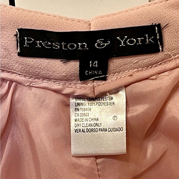 Preston & York Blush Wide-Leg Pants - Picture 4 of 7